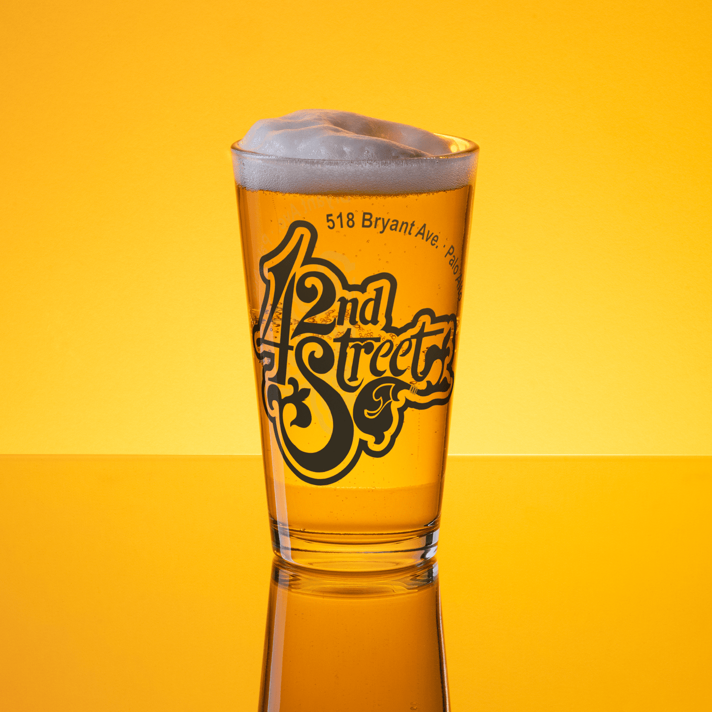 42nd Street Shaker Pint Glass