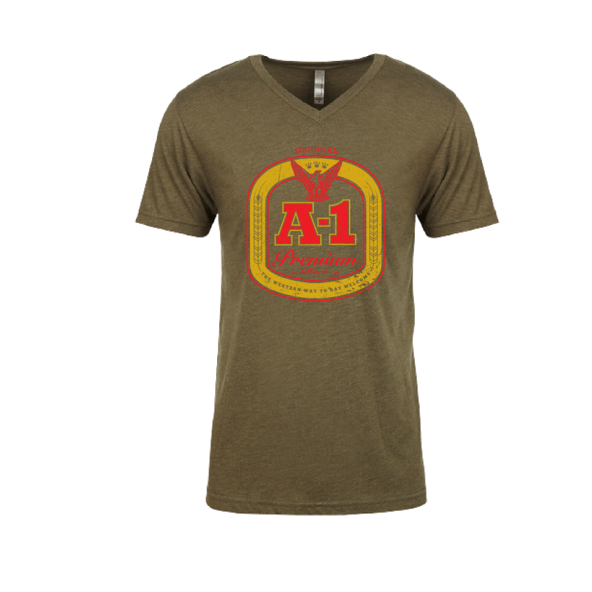 A-1 Old Label V-Neck