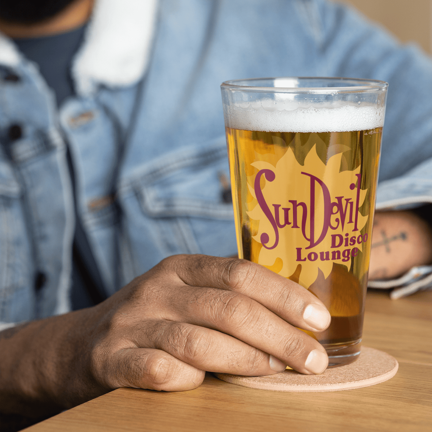 Sun Devil Lounge Shaker Pint Glass