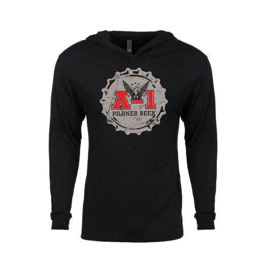 Old Bottle Cap Lightweight Hoodie