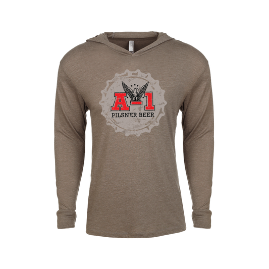 Old Bottle Cap Lightweight Hoodie