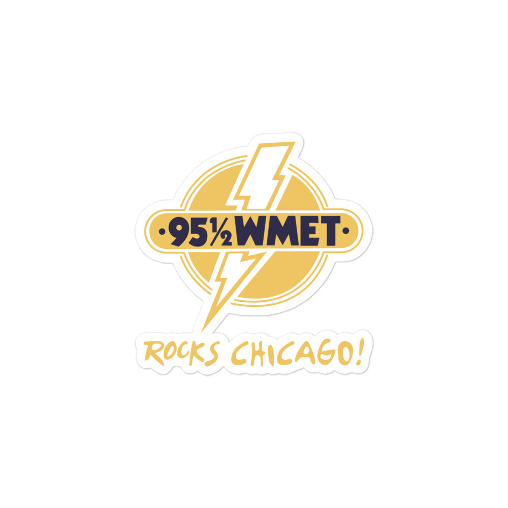 95 1/2 WMET Sticker