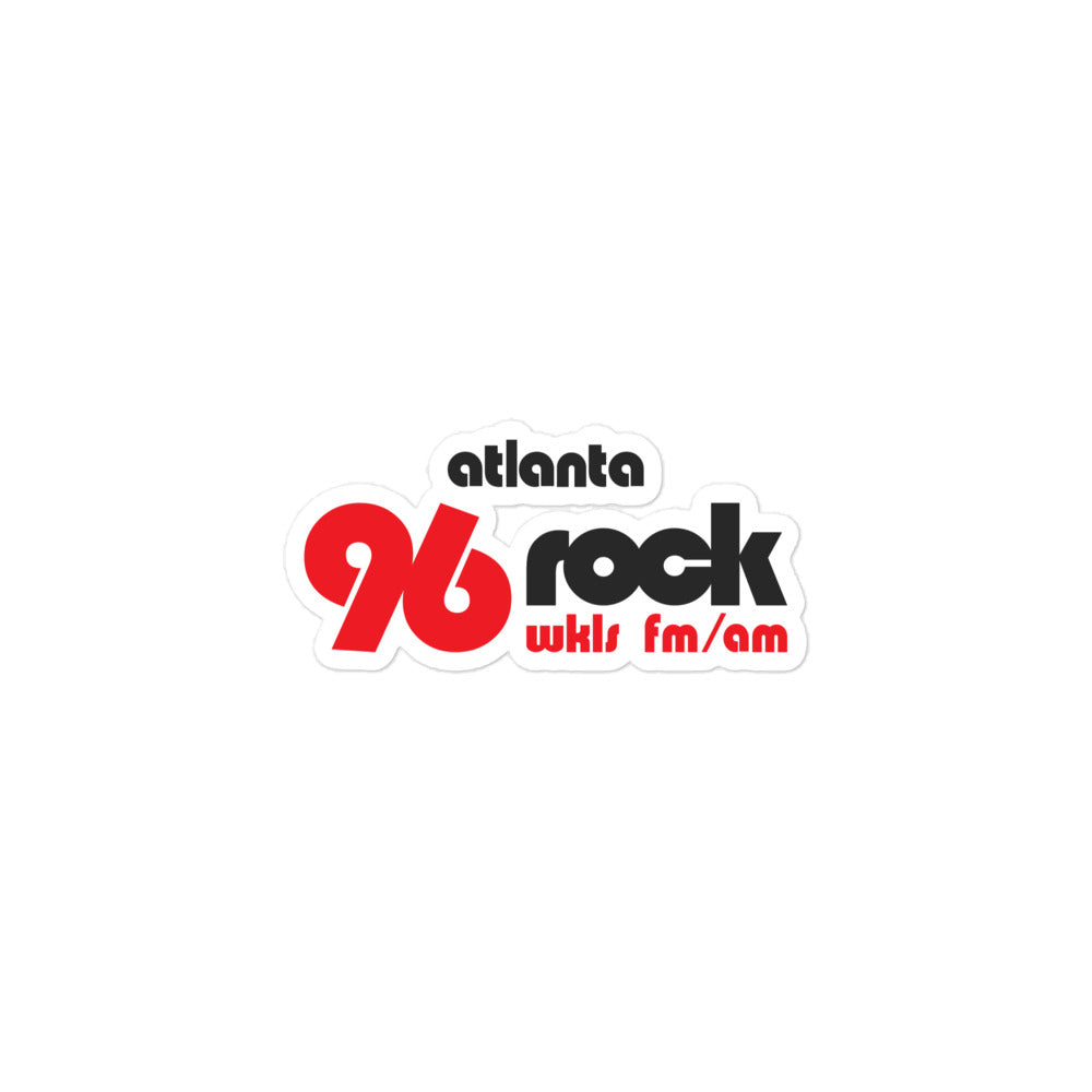 WKLS 96 Rock Sticker
