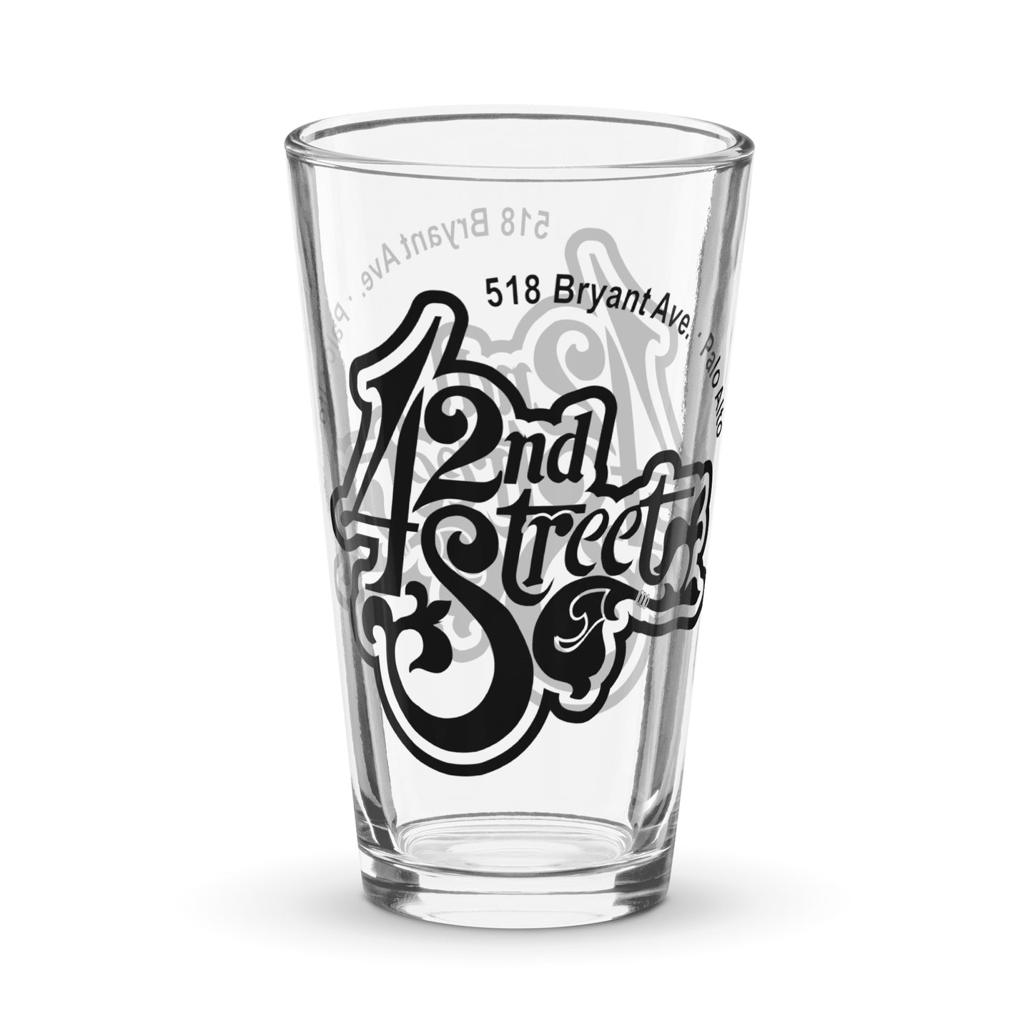 42nd Street Shaker Pint Glass