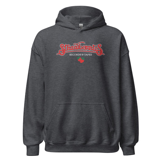 Strawberries Records & Tapes Hoodie