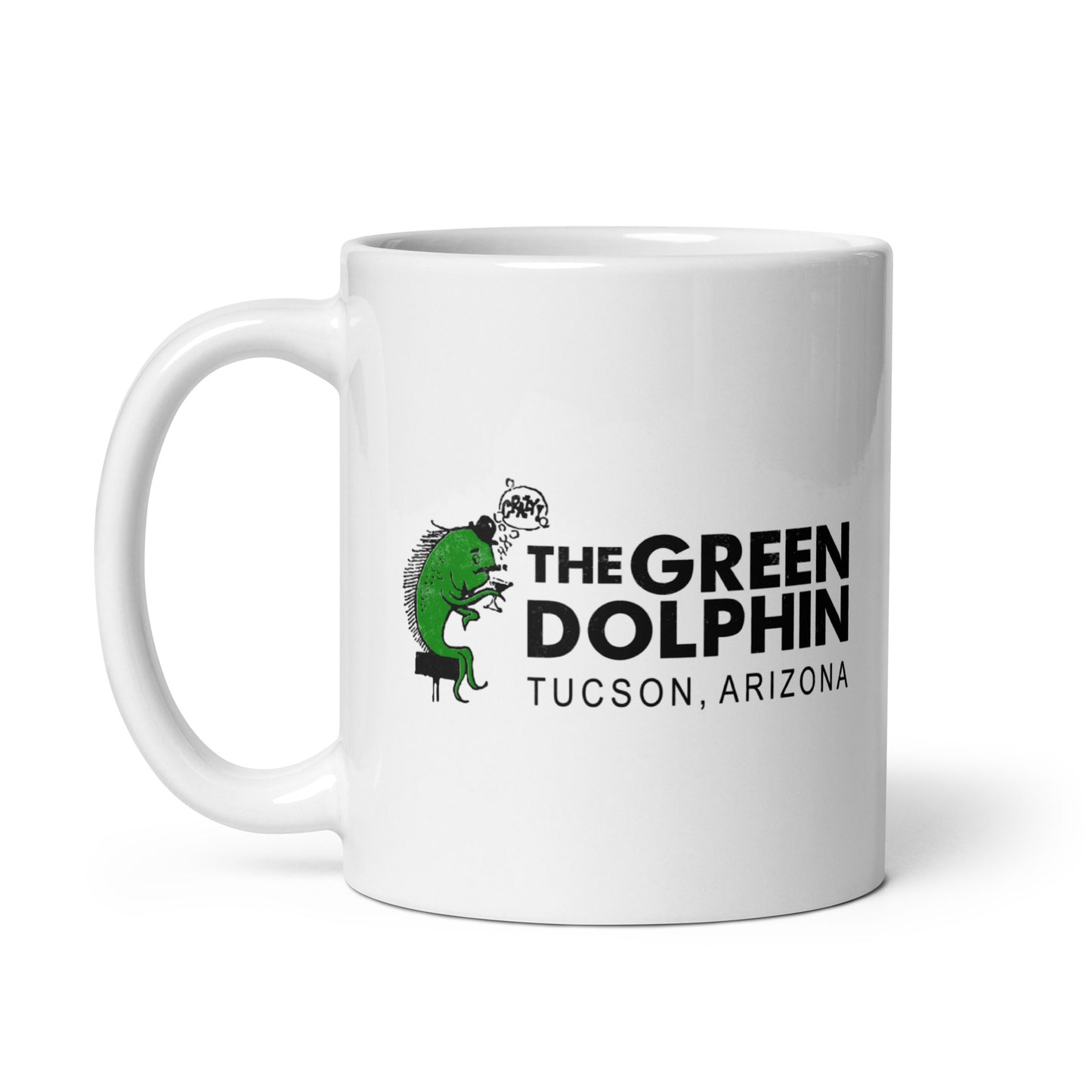 The Green Dolphin Coffee Mug