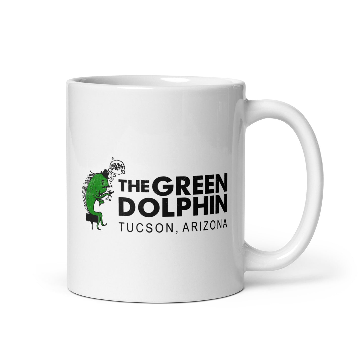 The Green Dolphin Coffee Mug