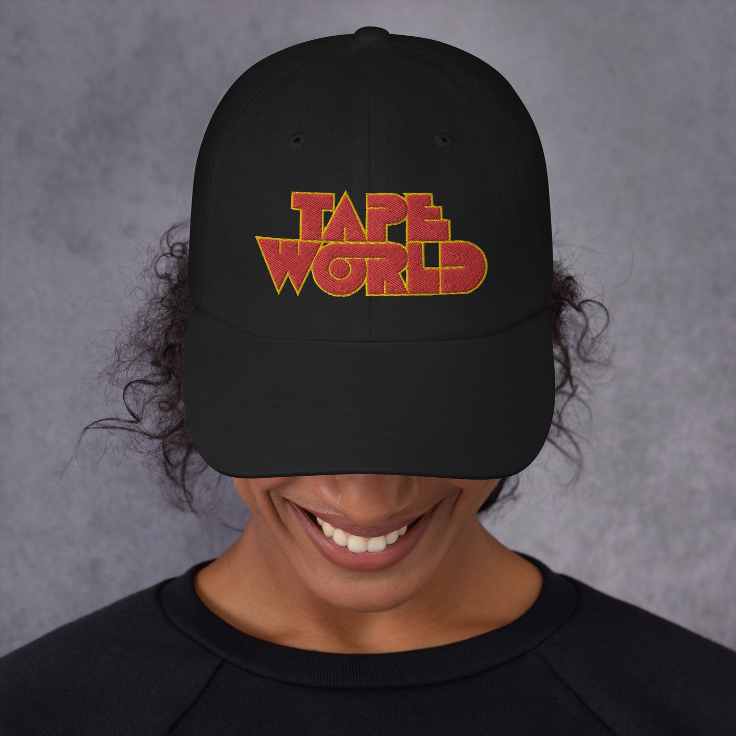 Tape World Dad hat