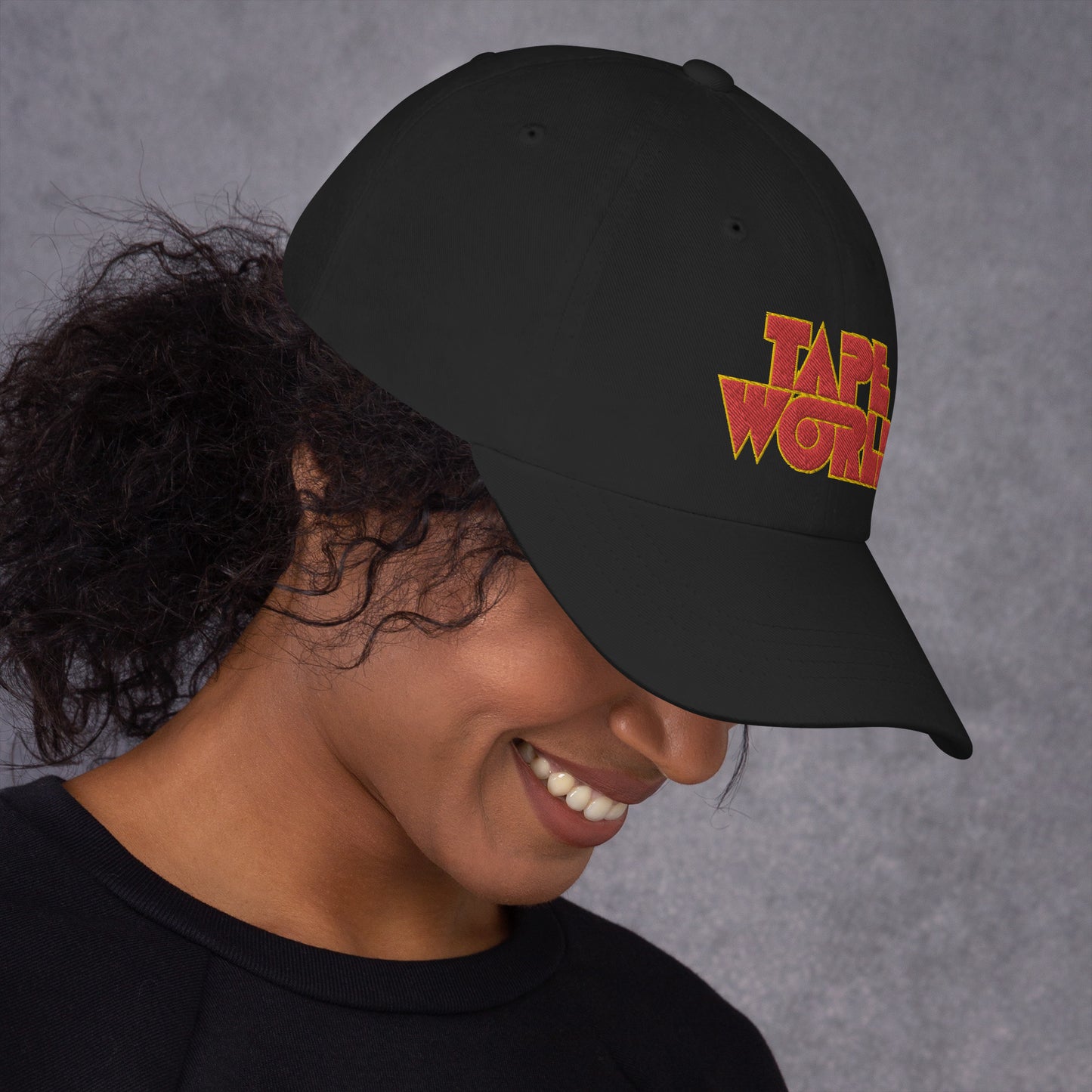 Tape World Dad hat