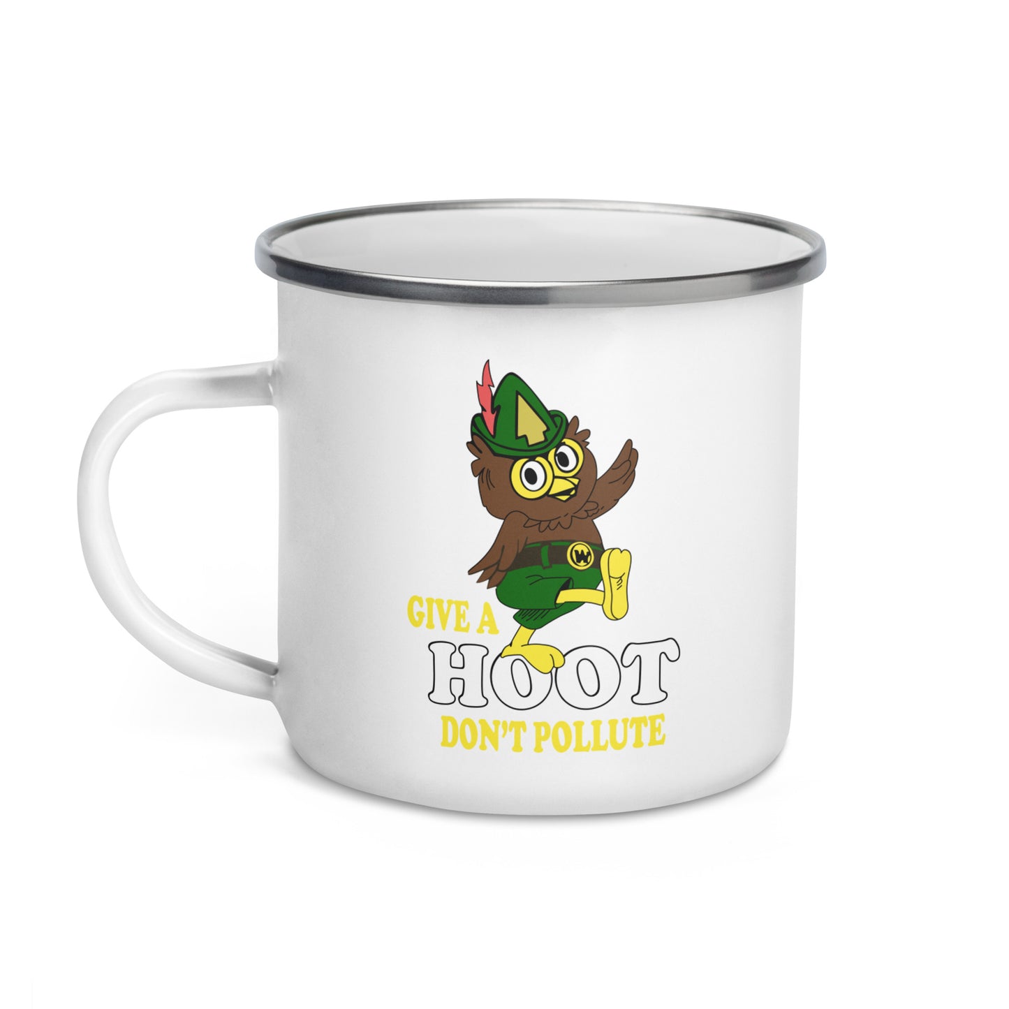 Woodsy Owl Give A Hoot Don't Pollute Camp Mug