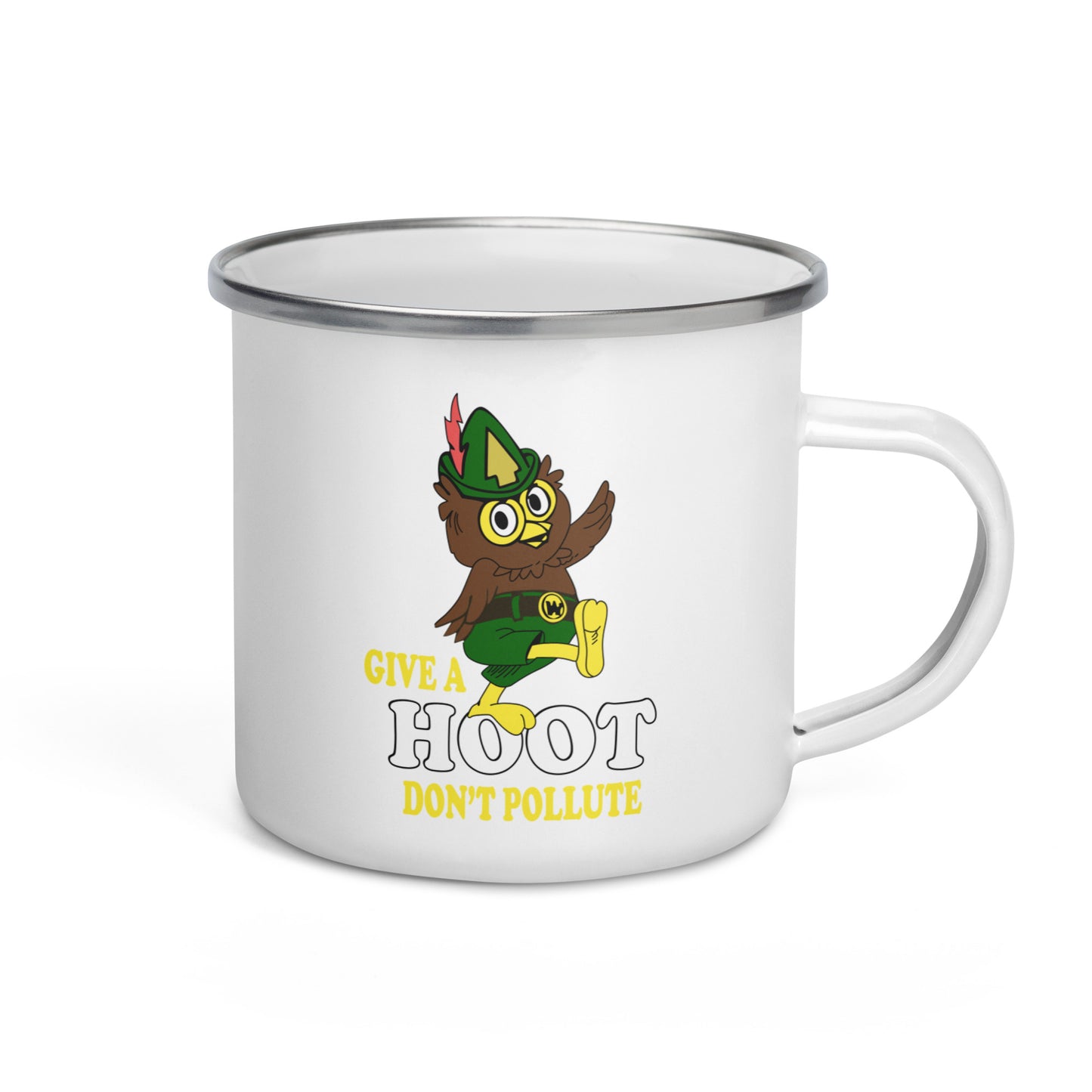 Woodsy Owl Give A Hoot Don't Pollute Camp Mug