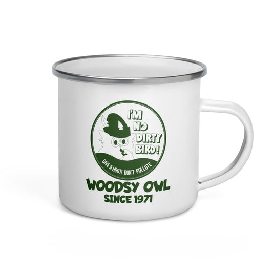 Woodsy Owl I'm No Dirty Bird Camp Mug