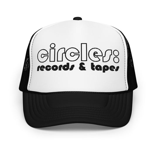 Circles Records & Tapes Foam Trucker Hat