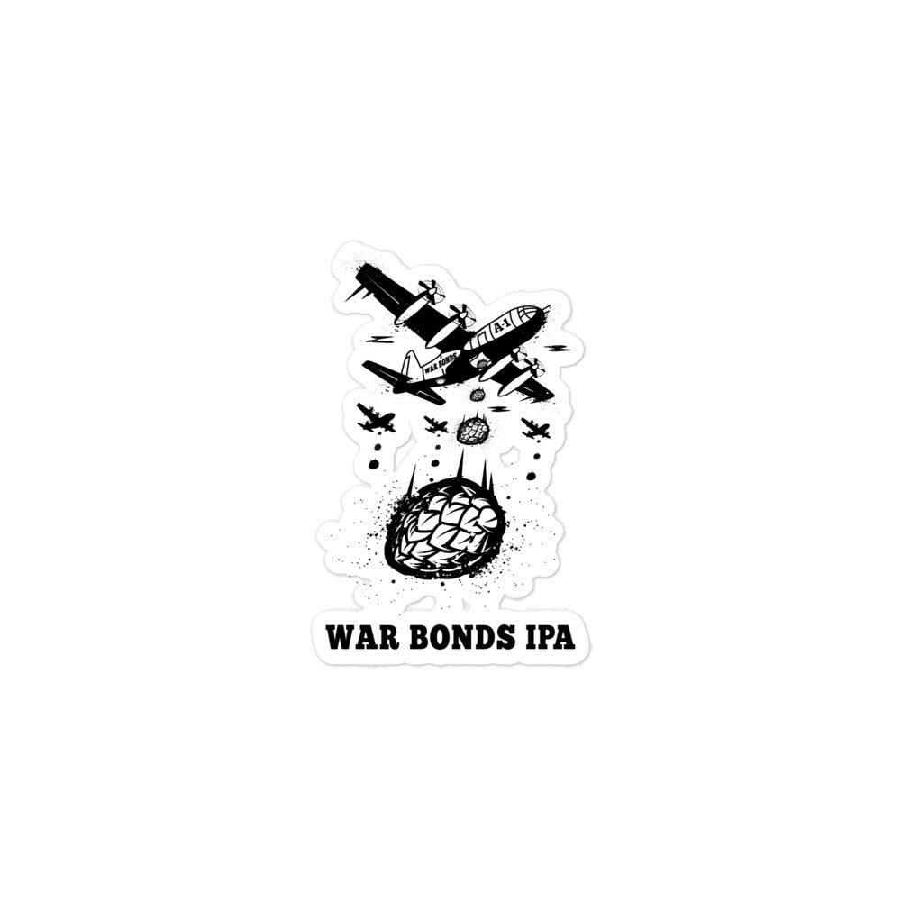 A-1 War Bonds Plane Sticker