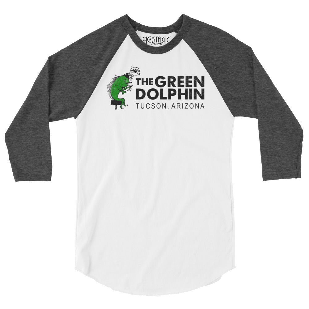 The Green Dolphin Baseball Tee