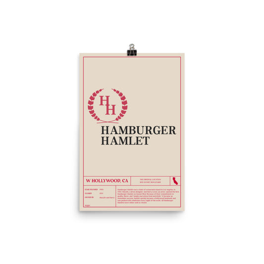 Hamburger Hamlet Poster