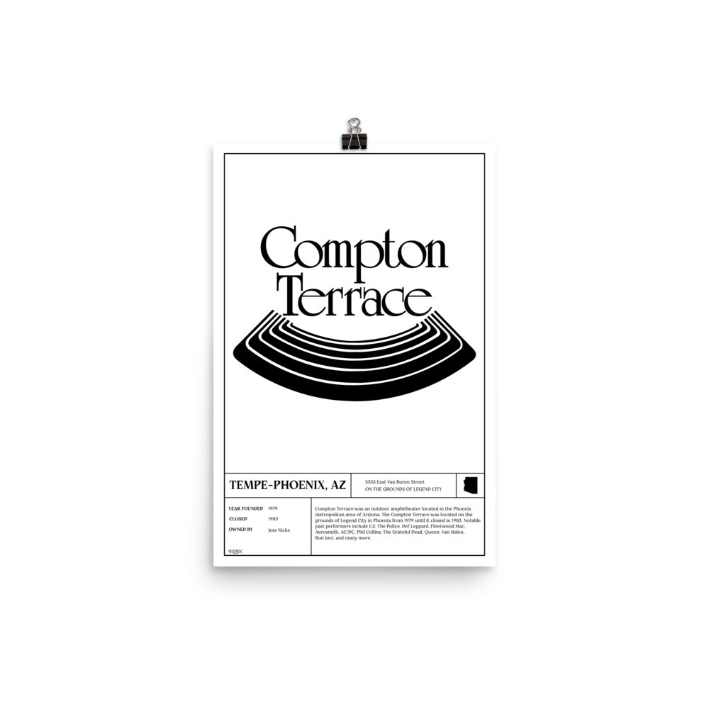 Compton Terrace Poster